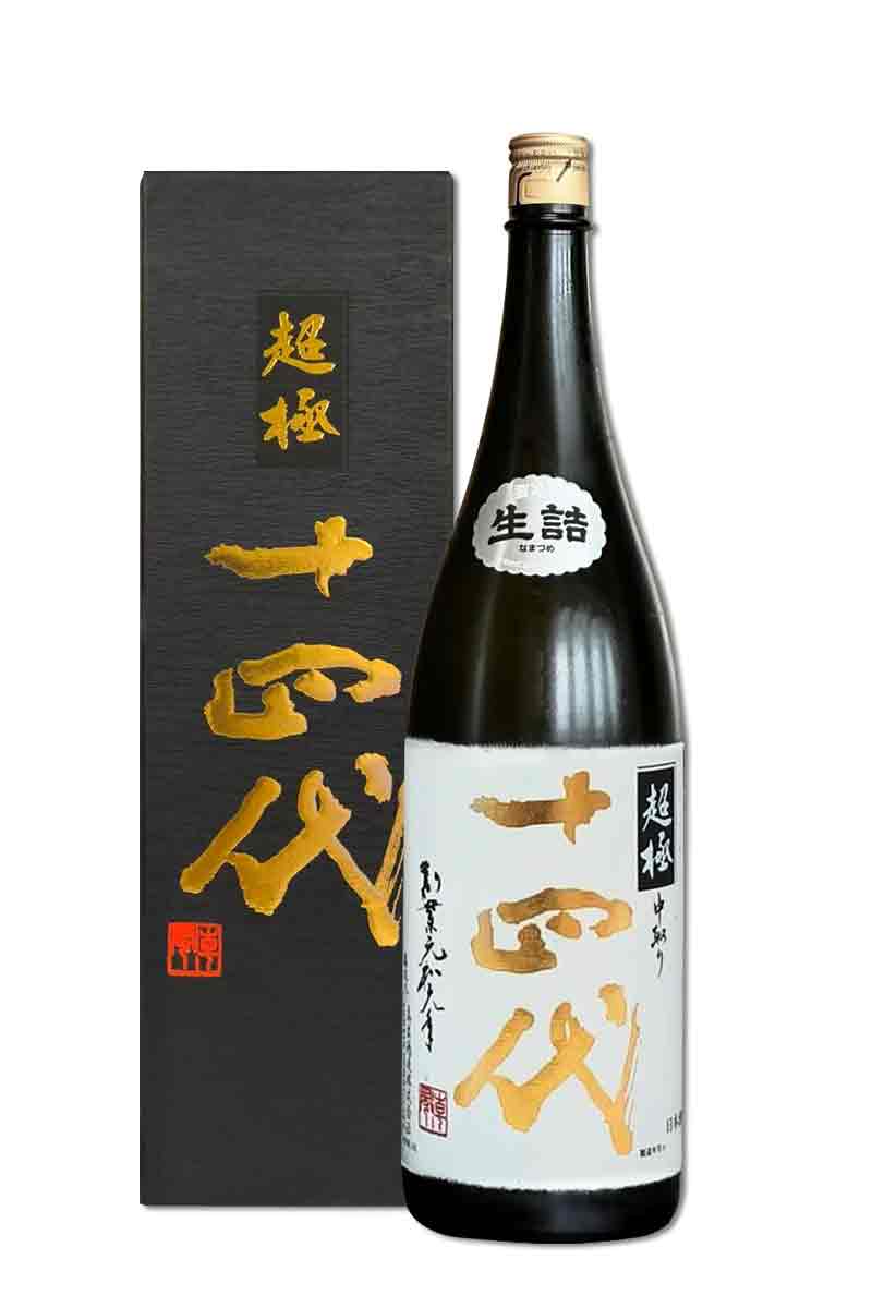 十四代 超極(超特撰) 中取 純米大吟釀 禮盒版 1800ml 