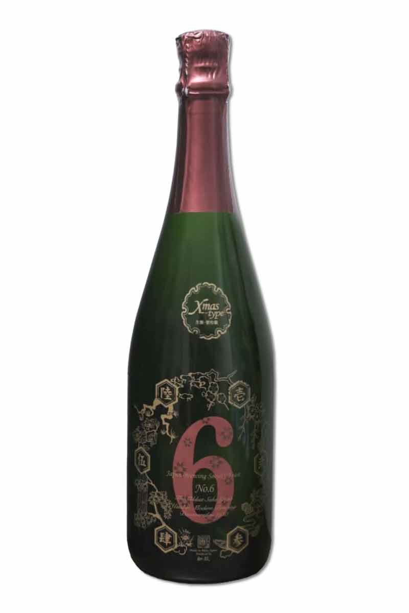 新政酒造 2024 No.6 X-mas type Sparkling 聖誕限定氣泡清酒 750ml