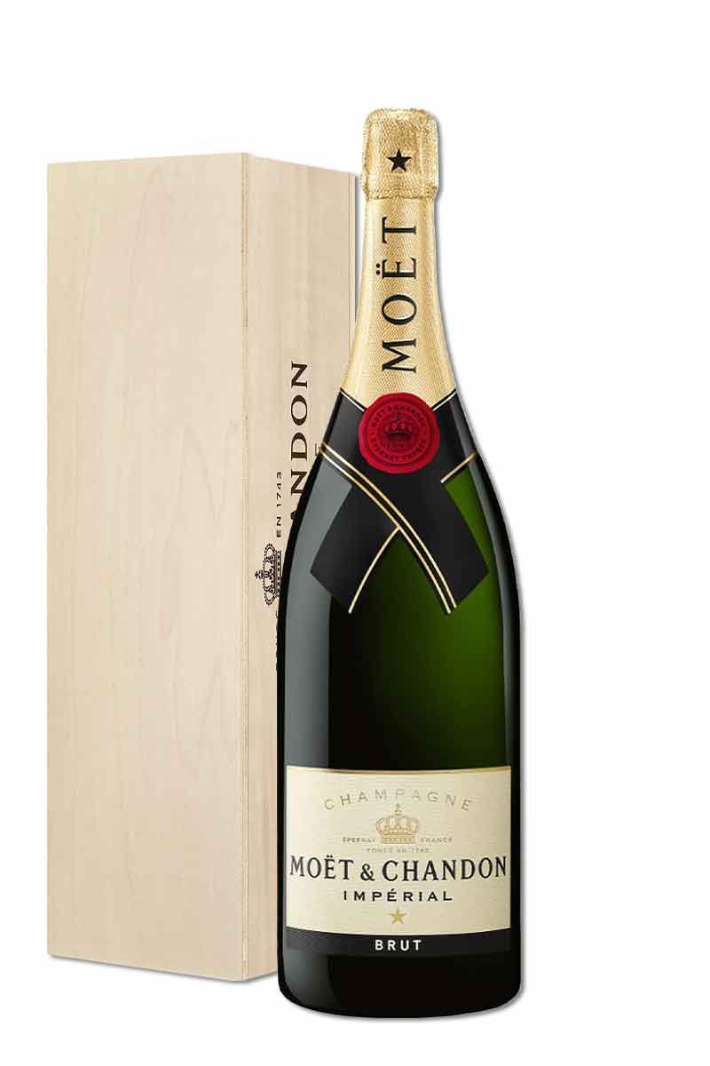 酩悅酒莊 不甜香檳 3L（木盒）