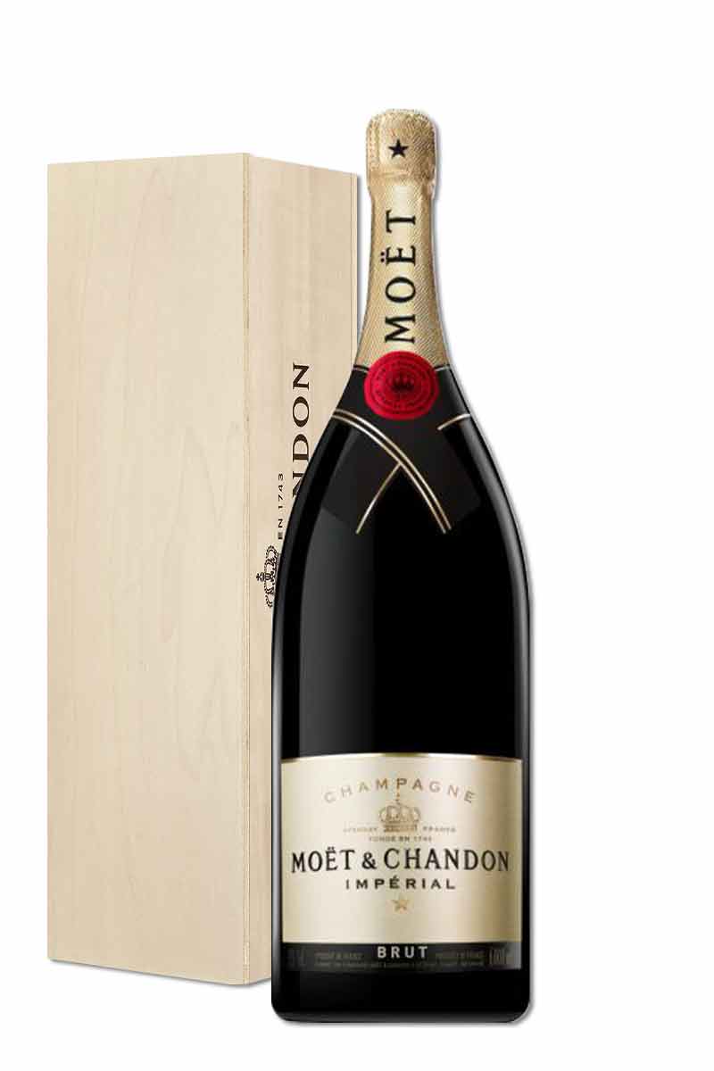 酩悅酒莊 不甜香檳 6L（木盒）