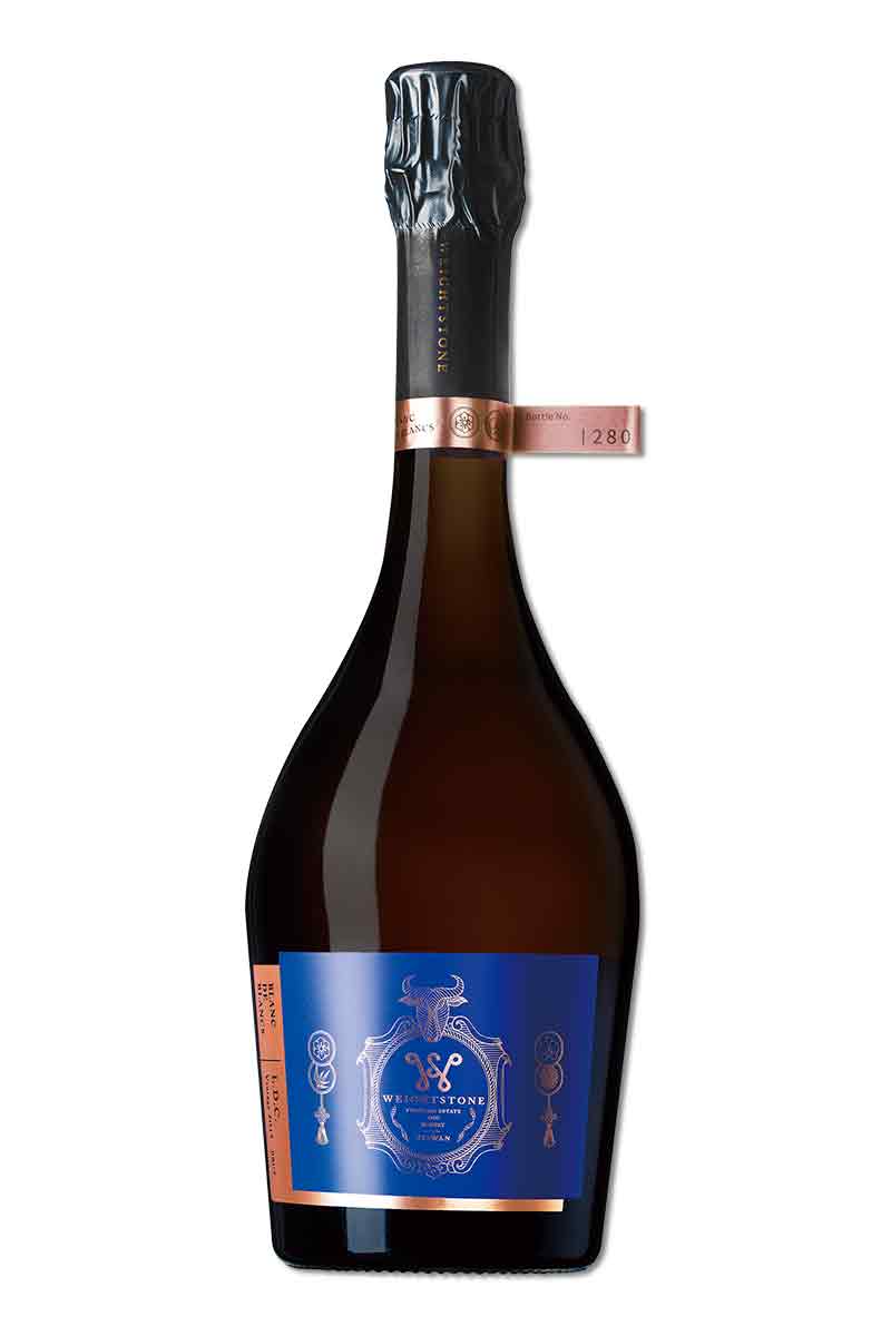 威石東酒莊 白中白 傳統釀造氣泡酒 晚除渣陳年款 2015