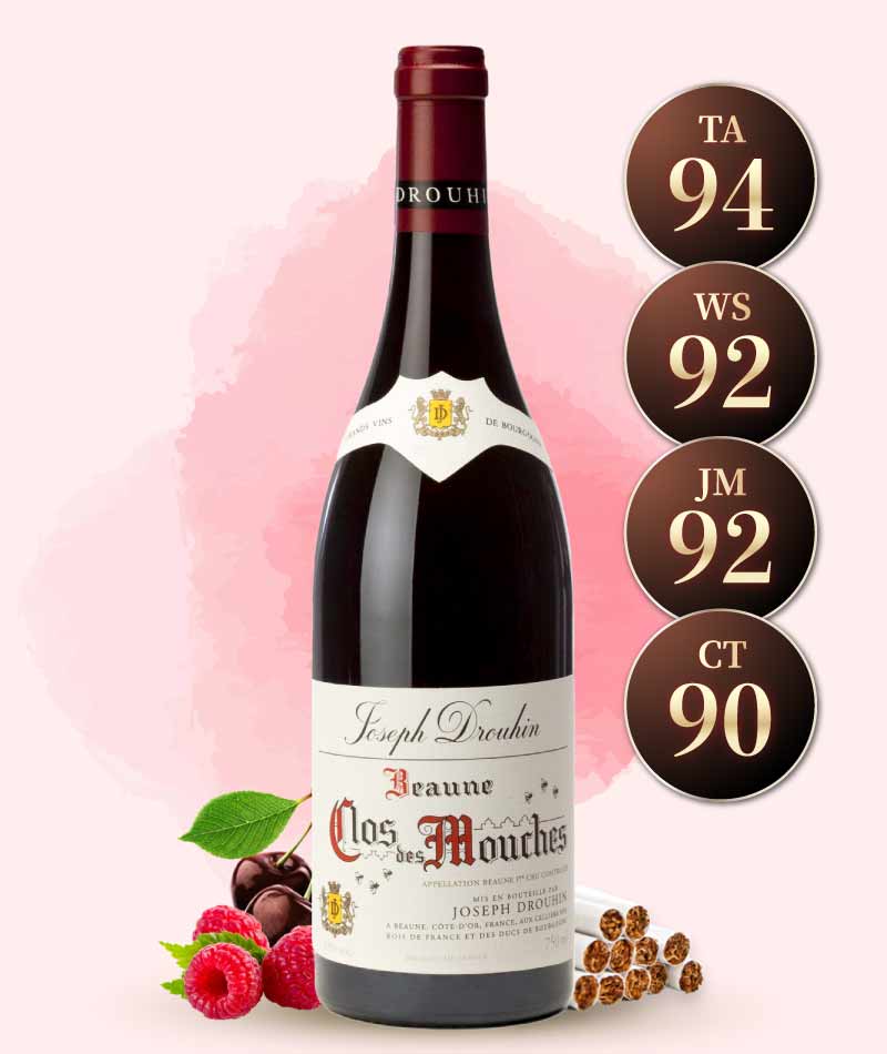 約瑟夫杜亨酒莊 慕須園 一級園紅酒 Joseph Drouhin Beaune 1er Cru Clos des Mouches Rouge 2021