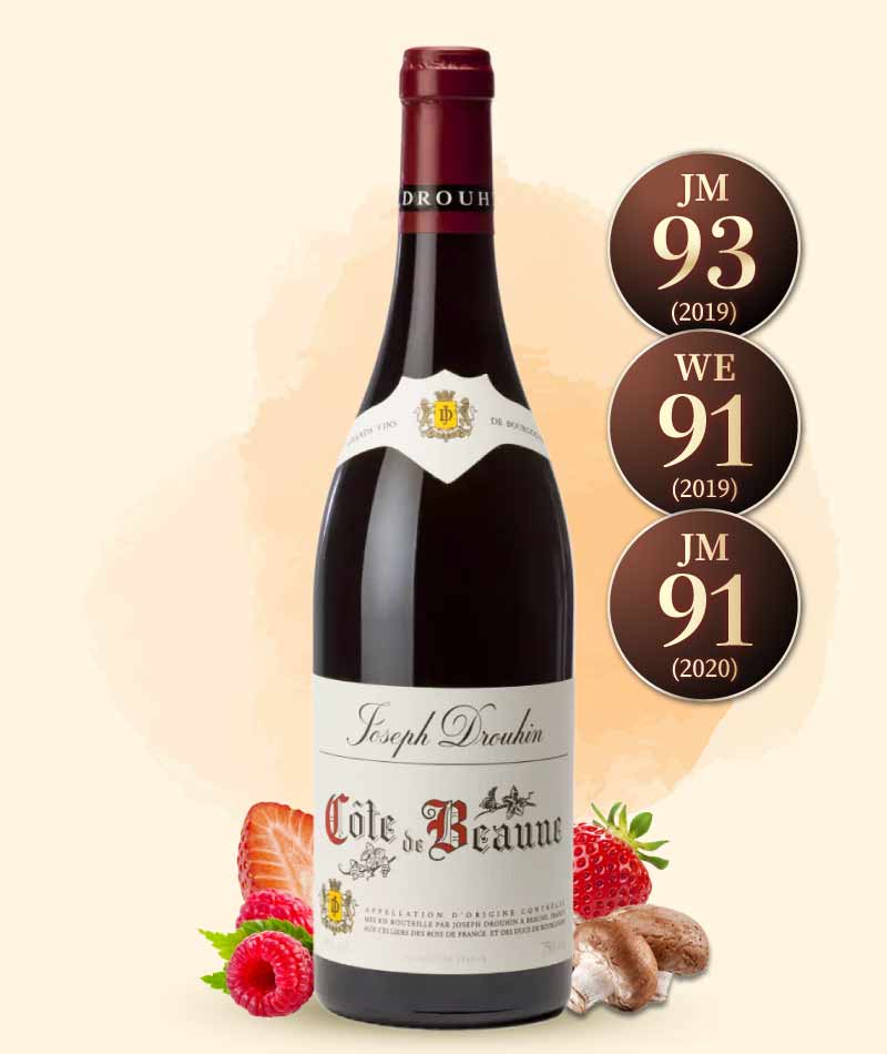 約瑟夫杜亨酒莊 伯恩丘紅酒 Joseph Drouhin Cote de Beaune Rouge 2021