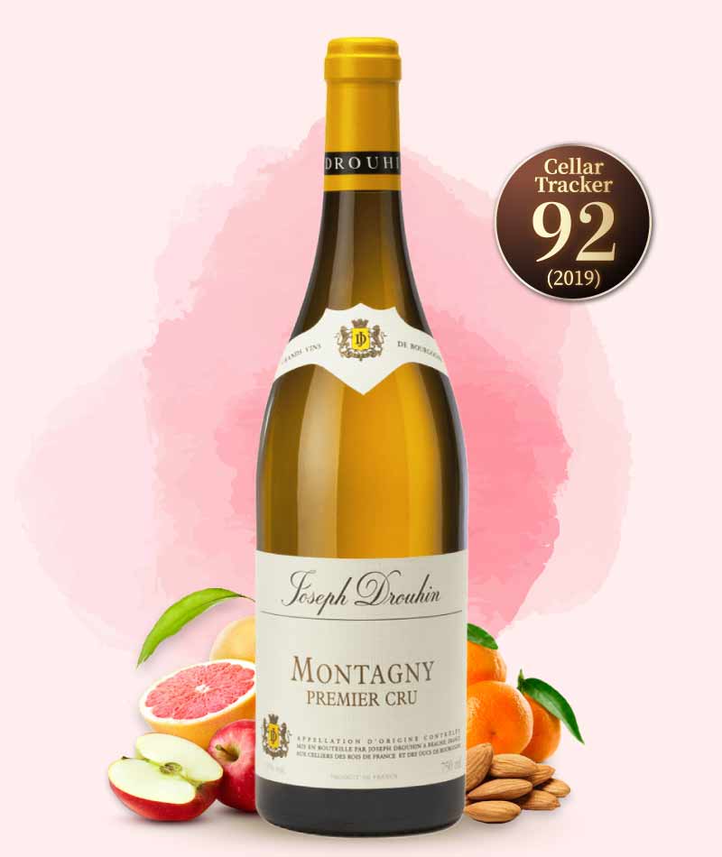 約瑟夫杜亨酒莊 蒙塔尼一級園 白酒 Joseph Drouhin Montagny 1er Cru 2023