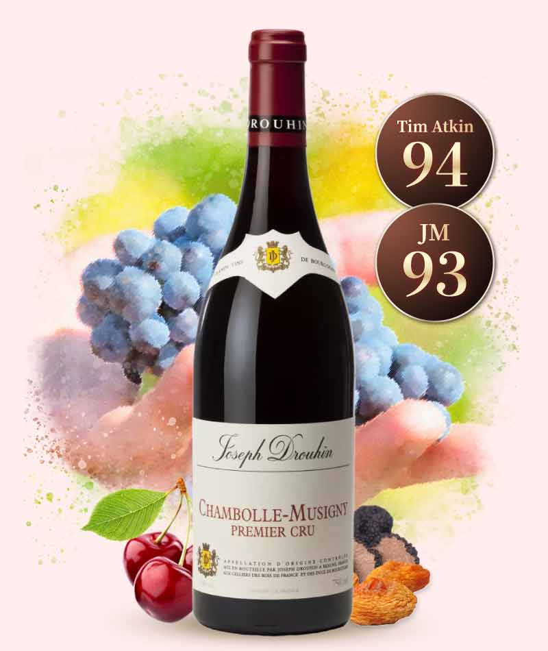 約瑟夫杜亨酒莊 香波蜜思妮 一級園紅酒 Joseph Drouhin Chambolle Musigny 1er Cru 2021