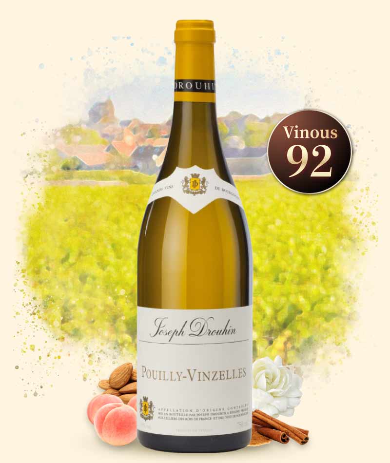 約瑟夫杜亨酒莊 普伊凡列爾白酒 Joseph Drouhin Pouilly Vinzelles 2021