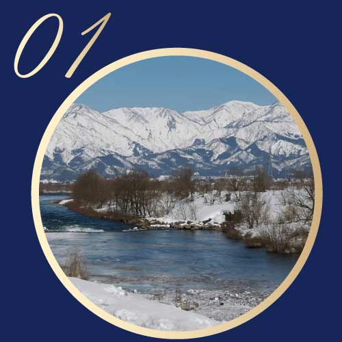 九頭龍川的純淨水源 黑龍清酒