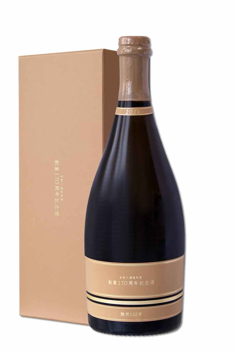 新政酒造 創業 170 週年紀念酒 陸羽 132 號 禮盒版 760ml