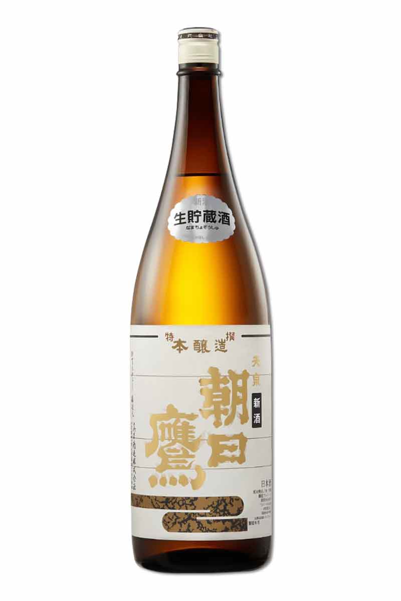 朝日鷹 天泉特撰 新酒生貯蔵酒 本釀造 1800ml
